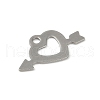 Non-Tarnish 201 Stainless Steel Pendants STAS-C108-46P-2