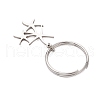 201 Stainless Steel Keychain KEYC-JKC01184-04-4