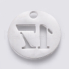 Non-Tarnish 304 Stainless Steel Pendants STAS-F233-17-P-2