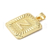 Rack Plating Brass Pendants KK-B092-42G-Z-2