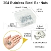 304 Stainless Steel Ear Nuts STAS-YW0001-01P-3