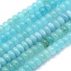 Natural Jade Beads Strands G-E507-01-2