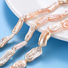 Natural Keshi Pearl Beads Strands PEAR-S020-H02-1