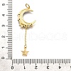 Brass Micro Pave Cubic Zirconia Pendants KK-K401-29G-01-3