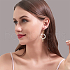 SOFPLATE 200Pcs Brass Wine Glass Charm Rings KK-SP0001-31B-G-5