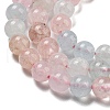 Round Natural Grade AA Morganite Beads Strands G-F222-35-4mm-6