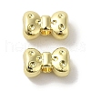 Rack Plating Alloy Beads PALLOY-P304-24G-1