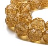 Handmade Gold Sand Lampwork Beads Strands LAMP-L079-06C-3