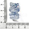 Transparent Resin Little Bear Ornament RESI-S015-01H-3
