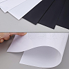 BENECREAT 6Sheets 2 Colors ABS Plastic Plates KY-BC0001-21-6