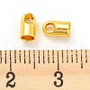 Rack Plating Brass Cord Ends KK-P240-09G-3