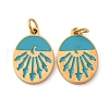 304 Stainless Steel Enamel Charm STAS-U061-32G-03-1