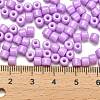 Baking Paint Pearlized Glass Seed Beads SEED-C001-04A-12-4