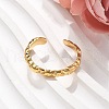 304 Stainless Steel Cuff Rings RJEW-H246-01G-02-2