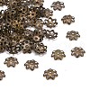 Iron Bead Caps X-IFIN-R197-AB-1