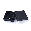 Feng Shui Natural Black Agate(Dyed & Heated) Beaded Stretch Bracelets BJEW-JB05021-03-4