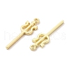 Rack Plating Alloy Pendants PALLOY-E025-07G-2