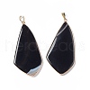 Natural & Synthetic Gemstone Big Pendants G-P491-06G-3