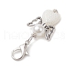 Angel ABS Plastic Pendant Decorations HJEW-JM02058-4