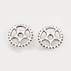 Tibetan Style Alloy Steampunk Charms TIBE-Q075-46AS-LF-2