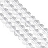 GOMAKERER 2 Strands Synthetic Quartz Crystal Beads Strands G-GO0001-28A-1