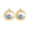 Alloy Crystal Rhinestone Pendants ALRI-M021-08B-1