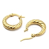 Vacuum Plating 304 Stainless Steel Hoop Earrings for Women EJEW-Q772-06G-2