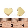 Rack Plating Brass Beads KK-C056-09G-3