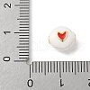 Brass Enamel Beads KK-P294-53G-02-3