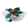 Christmas Theme Glitter Felt Fabric Alligator Hair Clip PHAR-U002-01I-3