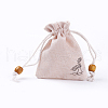 Burlap Packing Pouches ABAG-L006-A-03-3