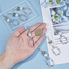 Unicraftale 2 Sets Tibetan Style Alloy Butterfly & Painting Frame Pendant Decorations HJEW-UN0001-15-3