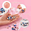  140Pcs 14 Colors Food Grade Eco-Friendly Silicone Beads SIL-TA0001-32-6