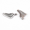 Tibetan Style Alloy Pendants X-TIBE-N010-68AS-RS-2