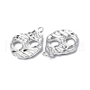 Non-Tarnish 304 Stainless Steel Pendants STAS-C066-11P-3