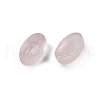 Natural Rose Quartz Cabochons G-B096-01A-2