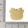 304 Stainless Steel Pendants STAS-C095-21G-3