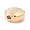 Mother's Day PVD Vacuum Plating 304 Stainless Steel  Beads STAS-A059-05G-2