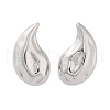 Non-Tarnish 304 Stainless Steel Stud Earrings EJEW-H115-17P-1