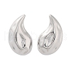 304 Stainless Steel Stud Earrings EJEW-H115-17P-1