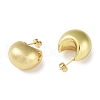 Ion Plating(IP) 304 Stainless Steel Stud Earrings for Women STAS-I304-13G-2