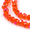 Electroplate Glass Beads Strands EGLA-A034-T4mm-L29-3
