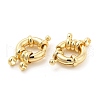 Brass Spring Ring Clasps KK-B062-10G-2