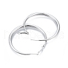 Tarnish Resistant 201 Stainless Steel Big Hoop Earrings for Women EJEW-N052-04C-01-4