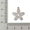 304 Stainless Steel Pendants STAS-V016-03P-3