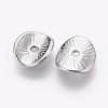 Tibetan Style Wavy Spacer Beads TIBEP-A11067-P-FF-2