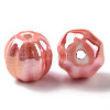 Handmade Pearlized Porcelain Beads PORC-G010-01F-2