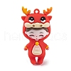 The 12 Chinese Zodiac Girl Doll PVC Plastic Pendants KY-S172-16E-1