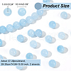  2 Strands Natural Chalcedony Beads Strands G-NB0005-18-2