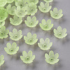 Frosted Acrylic Bead Caps MACR-S371-07A-728-1